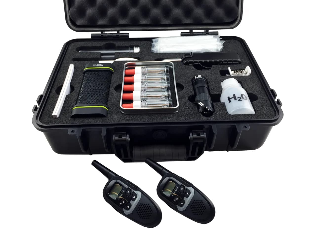 Das Agenten-ActionPack mit Mikroskop, UV-Lampe und Ausrüstung