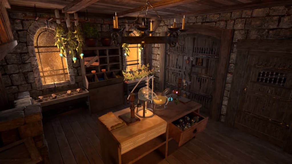 Dragon Tower - Alchemielabor im VR Fantasy-Escape-Room